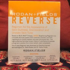 Rodan + Fields Reverse skin regimen!!